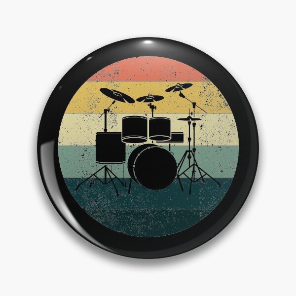 Item preview, Retro Style Drum - Drummer designed and sold by meedTee.
