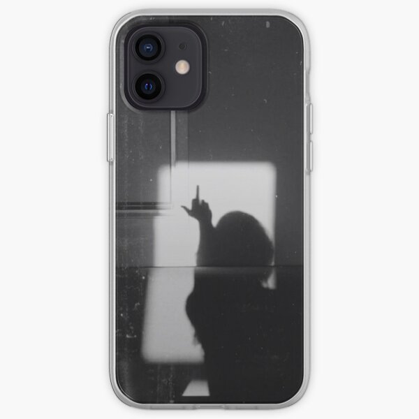 Doigts du milieu vers le haut Coque souple iPhone