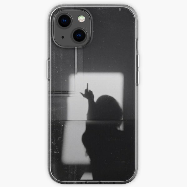 Middle fingers up iPhone Soft Case