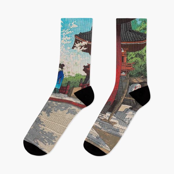 Item preview, Templo Fudô en Meguro, Tokio (Meguro Fudô-dô) de Kawase Hasui Grabado en madera japonés vintage Arte cultural de Asia oriental designed and sold by Ejaaz.