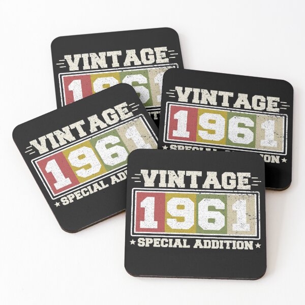 Item preview, Vintage 1961 Special Edition Birthday Year Distressed  designed and sold by CharJens.