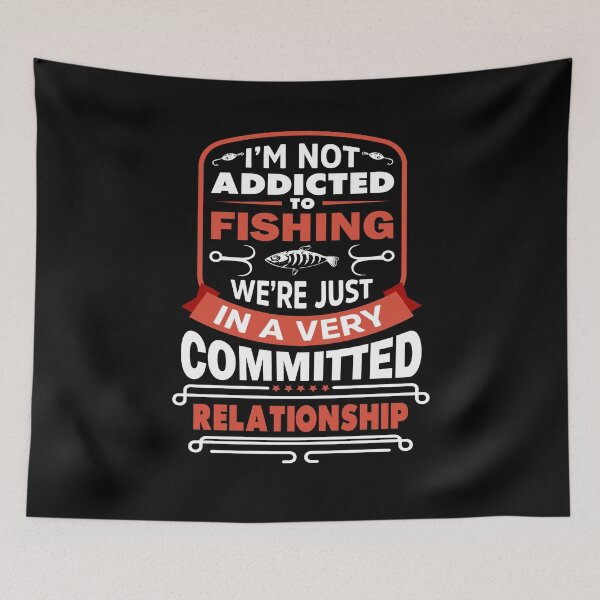 Item preview, Fishing Life Humor Quote  designed and sold by Tatt-Hooligans.