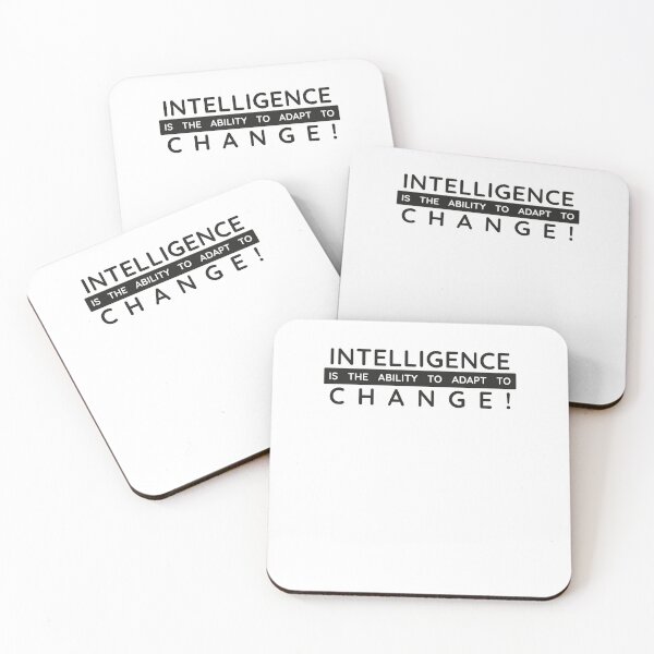 Item preview, Intelligence is the ability to adapt to change! : Cute Family Gift idea for Mom; Dad & Siblings designed and sold by Dinsigne.
