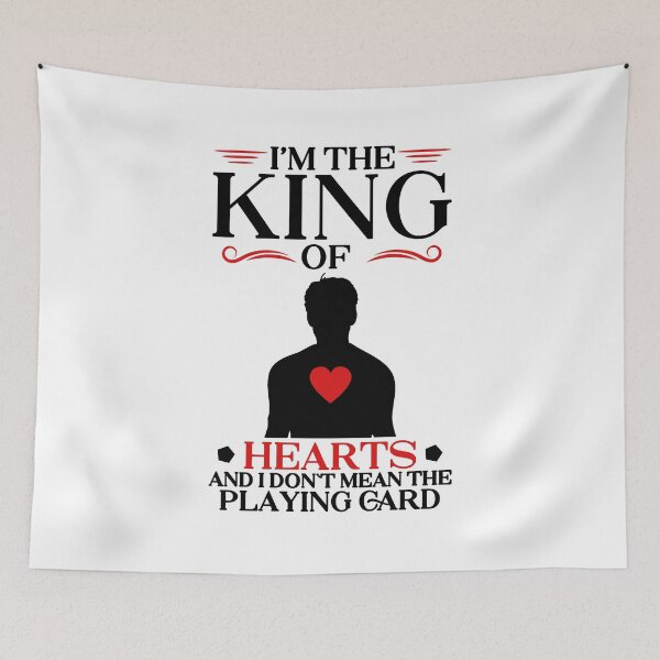 Item preview, I`m The King Of Hearts - And I Don`t Mean The Playing Card designed and sold by WiBto.