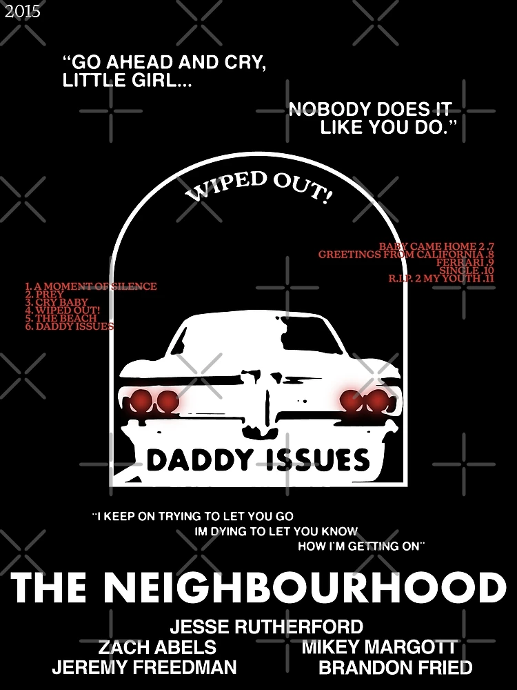 Daddy Issues by the Neighbourhood  Poster for Sale by maloksyy