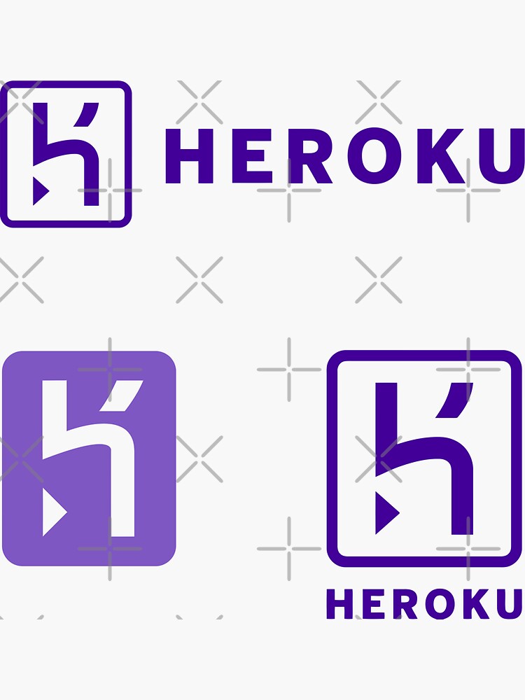 Thumbnail 3 of 3, Sticker, heroku sticker set designed and sold by yourgeekside.