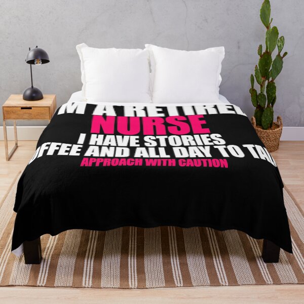 Item preview,  I'm a retired nurse i have stories coffee and all day to talk designed and sold by Crystalsgraphix.
