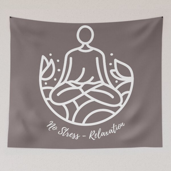 Item preview, # 70- Buddha, color taupe. A relaxing design to stay Zen - Kook Art designed and sold by KookArt.