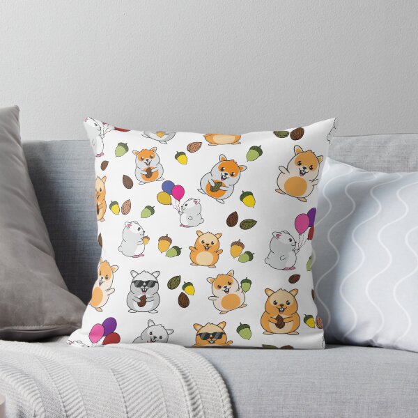 Item preview, Hamster with Acorns and Almonds designed and sold by Soumita.