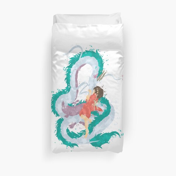 L'amour d'une fille et son esprit d'eau Housse de couette