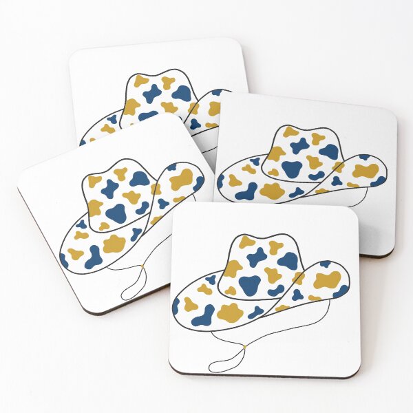 Item preview, Quinnipiac cowboy hat (white background)  designed and sold by lizashubaderov.