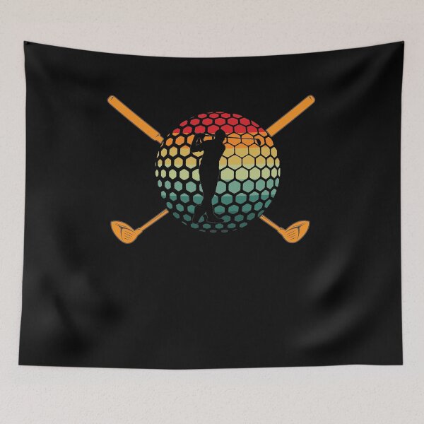 Item preview, Golf Golf Ball - Retro Golfer Golf Club - Golfer designed and sold by Lenny Stahl.