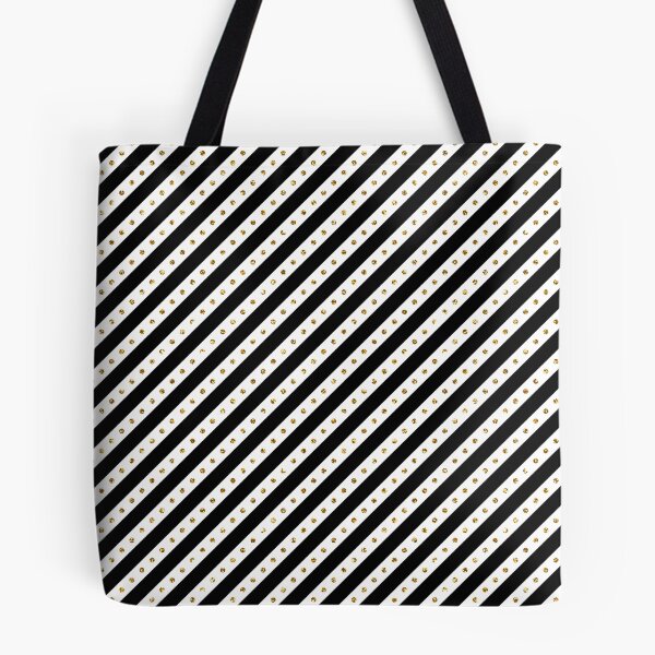 Item preview, BLACK AND GOLD STRIPES designed and sold by wildwhimsical.