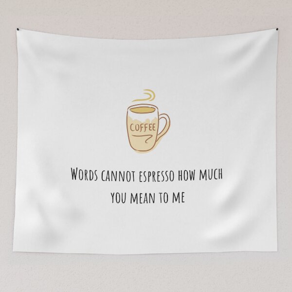 Item preview, Valentine's Day Espresso Coffee pun designed and sold by L1 Creations.