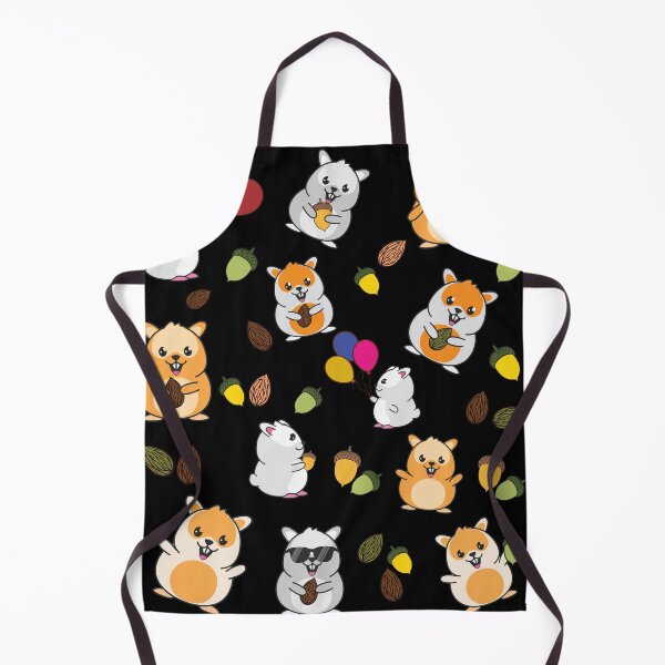 Item preview, Hamster with Acorns and Almonds designed and sold by Soumita.