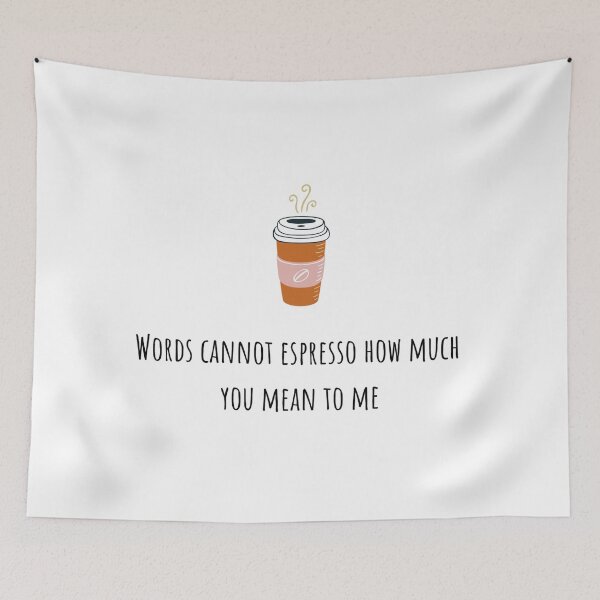 Item preview, Valentine's Day Espresso Coffee pun designed and sold by L1 Creations.