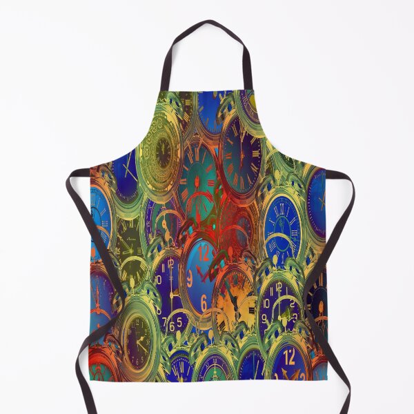 Item preview, colorful pattern clock designed and sold by Motivationftp.