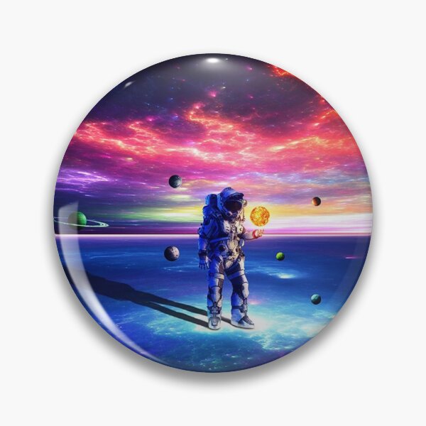 Item preview, Astronaut in Space designed and sold by magnetarball.