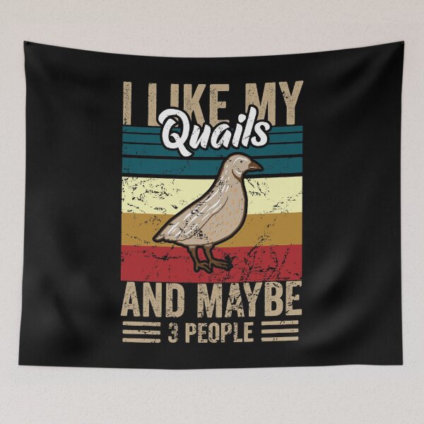 Item preview, I like my quails and maybe 3 people designed and sold by noahs-shop.