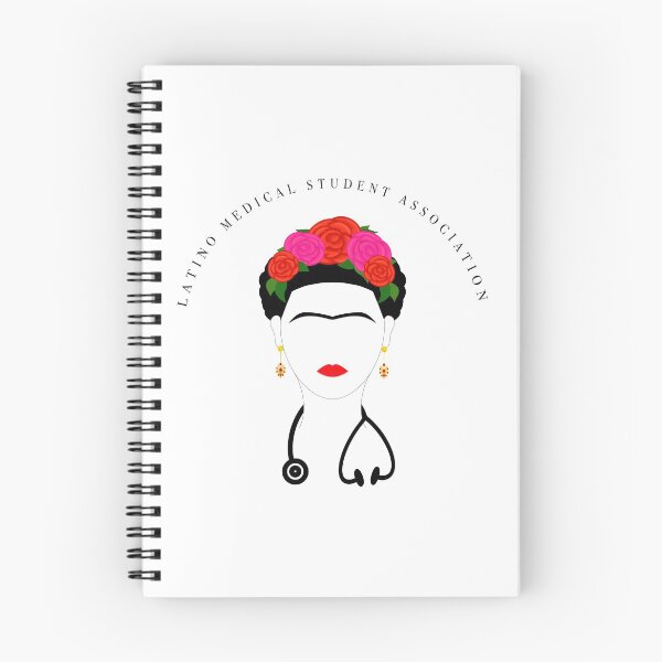 Item preview, Frida Kahlo with Stethoscope (Black) - LMSA designed and sold by PreMDDesigns.