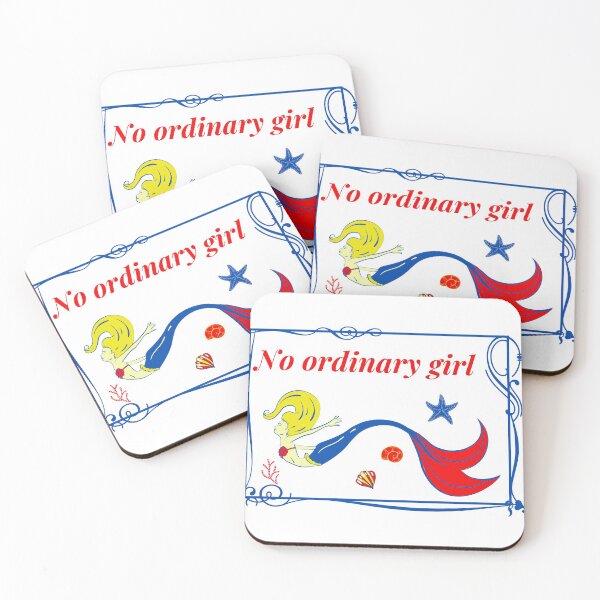 Item preview, No ordinary girl - Mermaid and ocean lovers designed and sold by My-Queens-Store.
