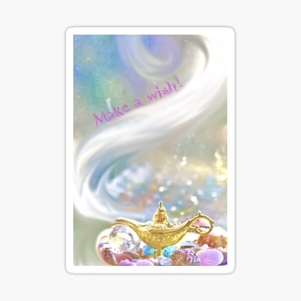 Make a wish Sticker