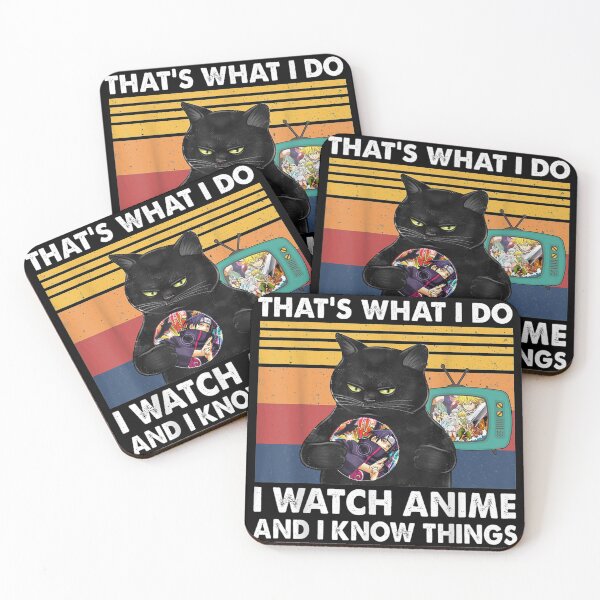 Item preview, Thats what I doI watch anime and I know thingsCat Lovers designed and sold by Alexanderhishop.