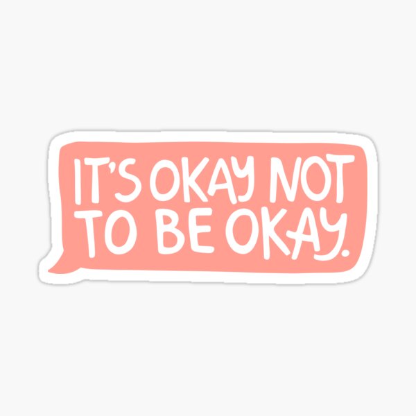 Artikel-Vorschau von Es ist okay, nicht okay zu sein Peachy Coral, designt und verkauft von illhustration.