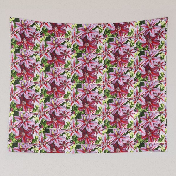 Item preview, Pink Clematis designed and sold by Evelyn Heitman.