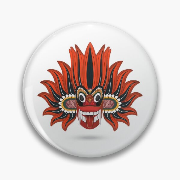 Artikelvorschau, Traditionelle Ceylon-Maske entworfen und verkauft von Yakaa-Hub.