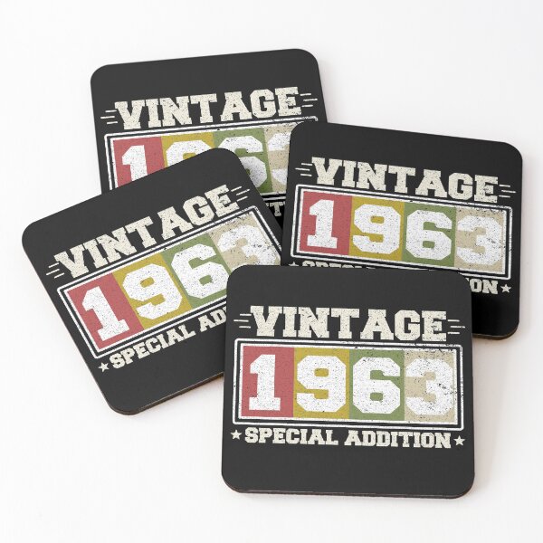 Item preview, Vintage 1963 Special Edition Birthday Year Distressed  designed and sold by CharJens.