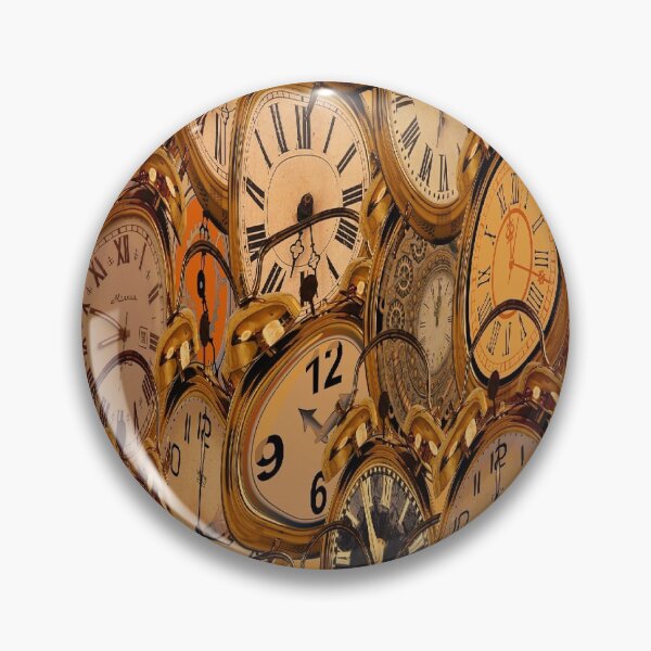 Item preview, Colorful pattern clock designed and sold by Motivationftp.