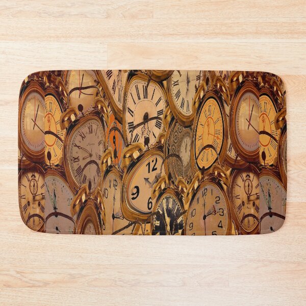 Item preview, Colorful pattern clock designed and sold by Motivationftp.