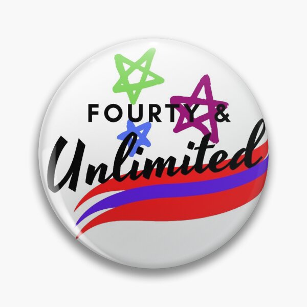 Item preview, Fourty and Unlimited,status update,Birthday,T-Shirt design designed and sold by Sensihoriverse.