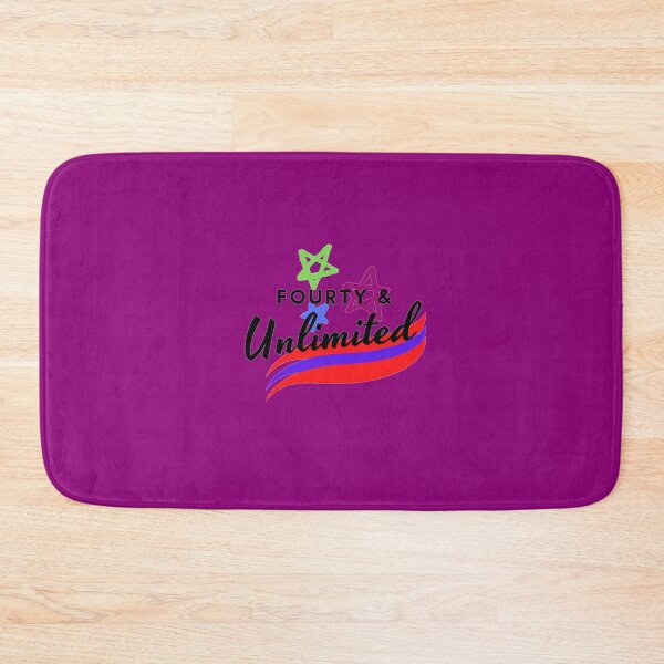 Item preview, Fourty and Unlimited,status update,Birthday,T-Shirt design designed and sold by Sensihoriverse.