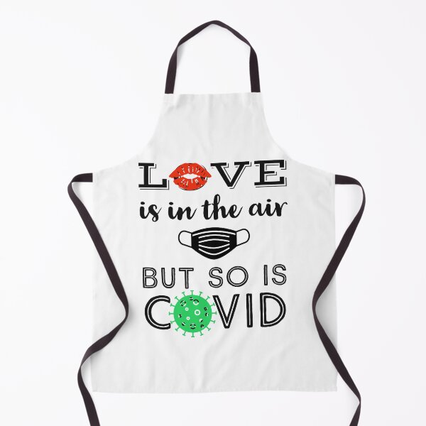 Item preview, Love is in the air but so is covid designed and sold by Gingatoo.