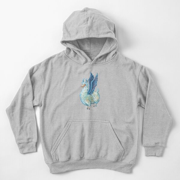 Tierische Engel - Pegasus Alpaka Kinder Hoodie