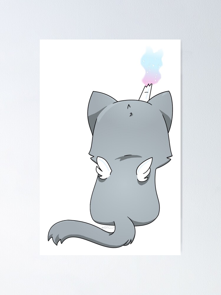 "Magic Kittencorn lost its magic." Poster for Sale by jrivers Redbubble