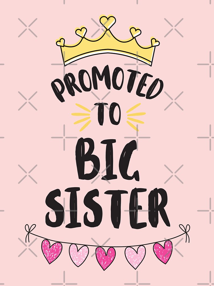  Promoted to Big Sister Alphabet Lore P for Sister Kids