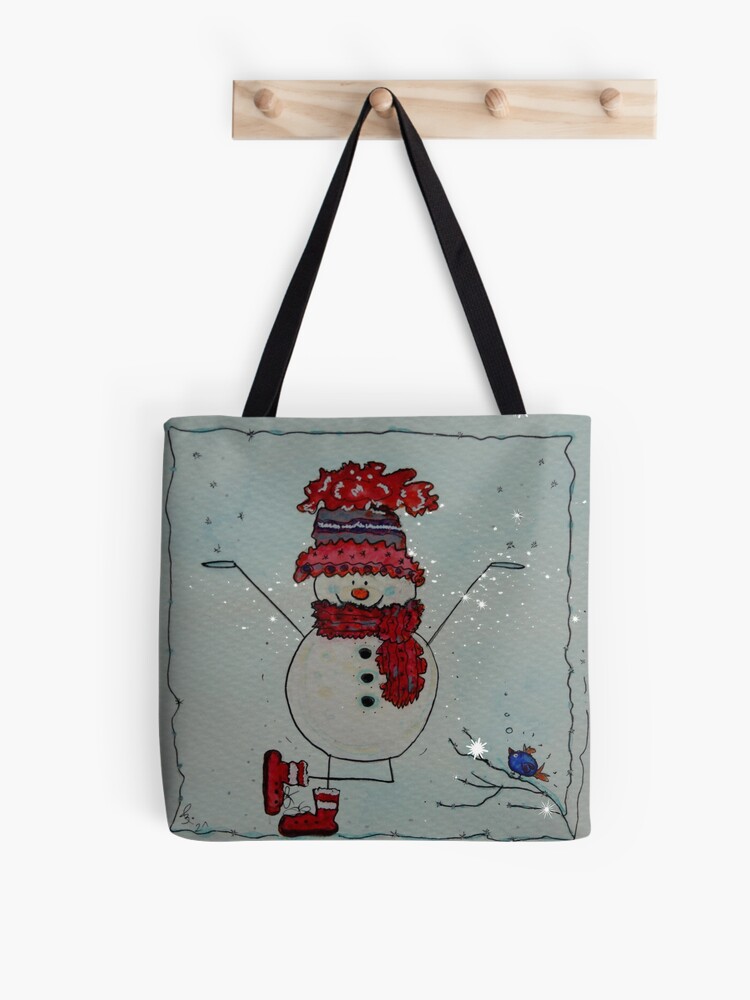 Happy snowman | Tote Bag