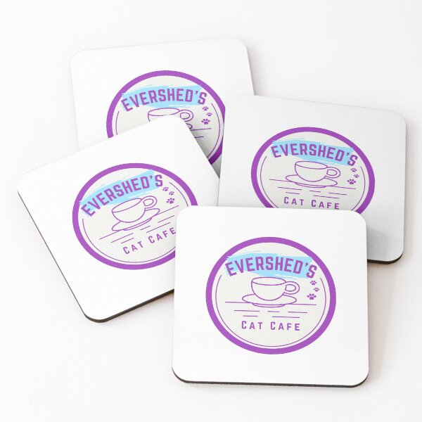 Item preview, Evershed's Cat Cafe designed and sold by fox-danapetrie.