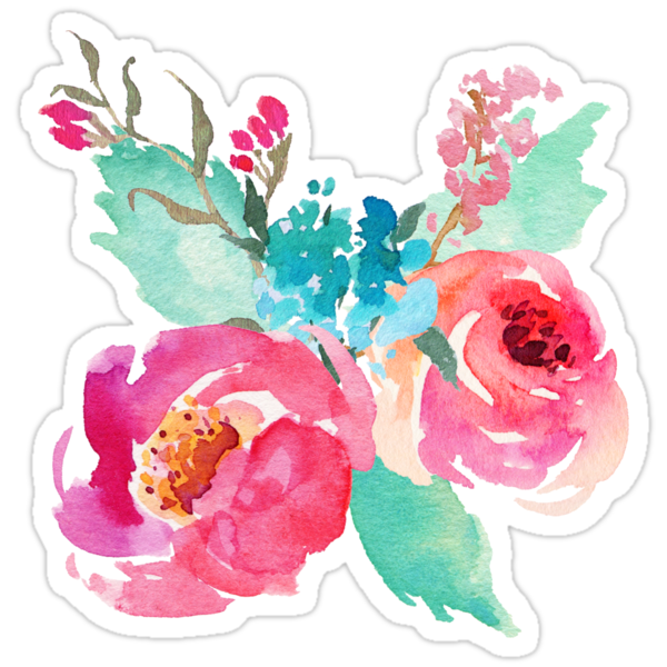 quot watercolor colorful pink coral turquoise flowers ugly christmas sweaters for kids