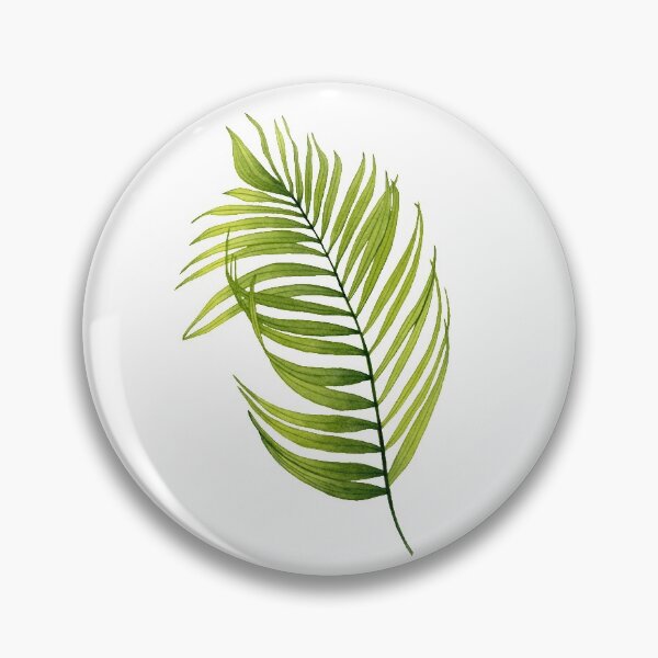 Item preview, Watercolor Palm Leaf designed and sold by VvdVenDesign.