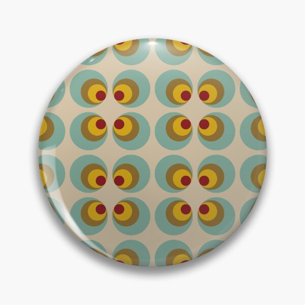 Item preview, Retro 60s geometric style pattern designed and sold by designandclouds.