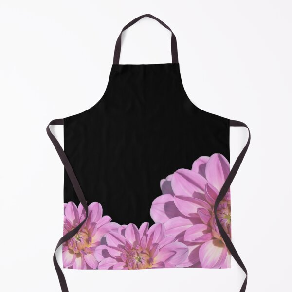Item preview, Dramatic Dahlias on Black Background designed and sold by OByD.