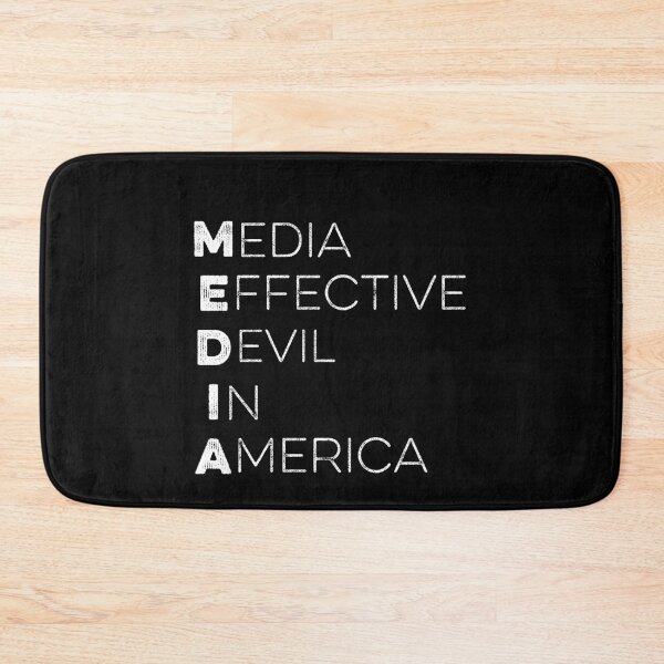Item preview, Media- Most effective devil in america (white) designed and sold by Vaishnavi Deo.
