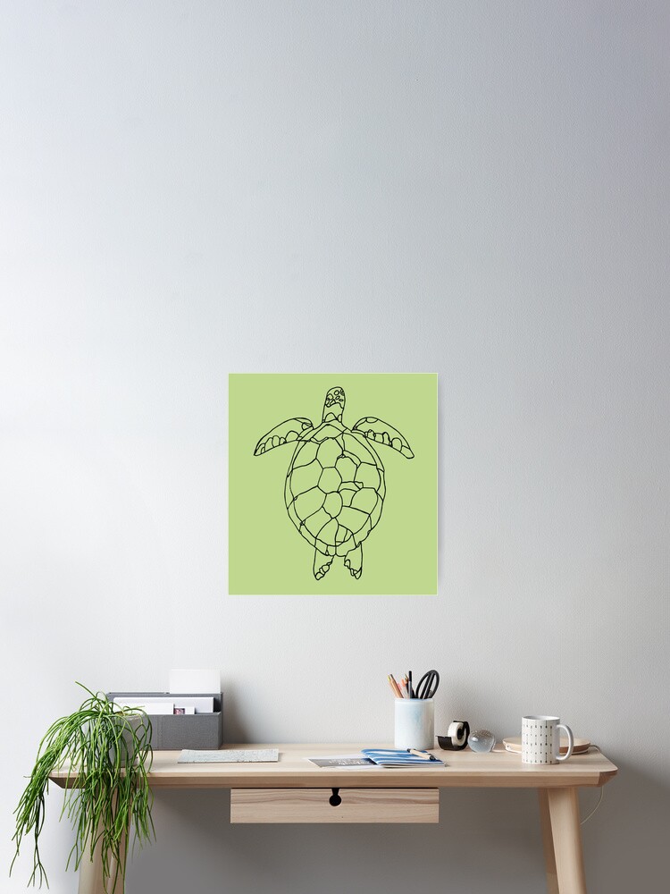 LEINWANDE 20AW minimal turtle