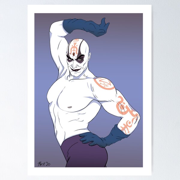 Artikel-Vorschau von Quan Chi in den 80ern #1, designt und verkauft von Ednastickman.