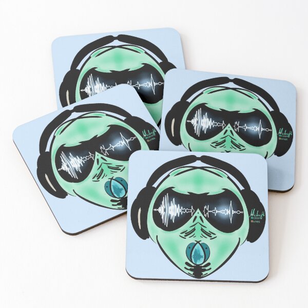 Item preview, Alien Headphones Music... designed and sold by Yannn.