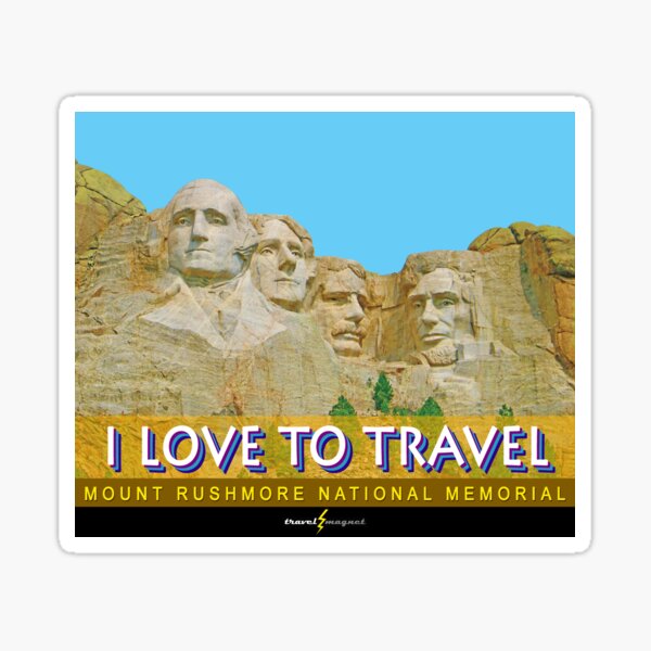 "Mount Rushmore Stickers" Sticker for Sale by Redbubble